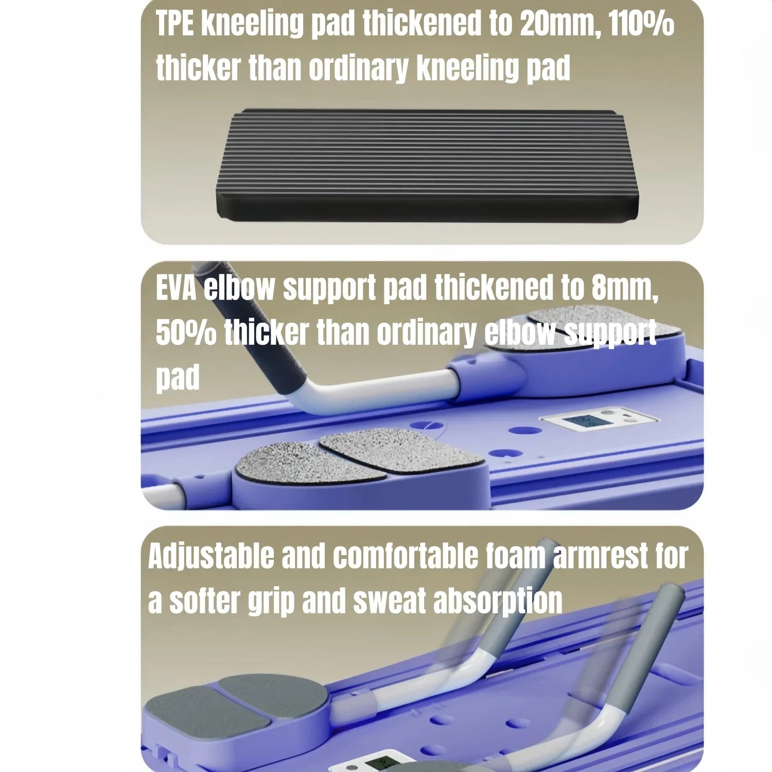5 in 1 Pilates Board Push up Intelligent Counting Automatic Rebound Multi Pilates Reformer Folding Fitness Exercise Equipment