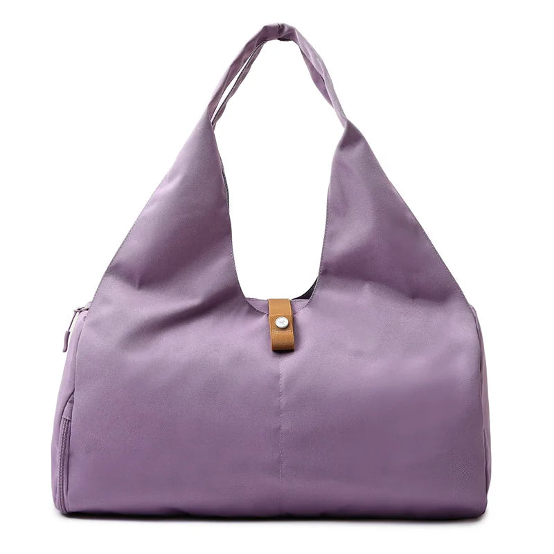 Lightweight Sports Training Bag Women Yoga Mat Shoulder Bag Fitness Dance Gym Travel Storage Bags Female Tote Handbag X601A