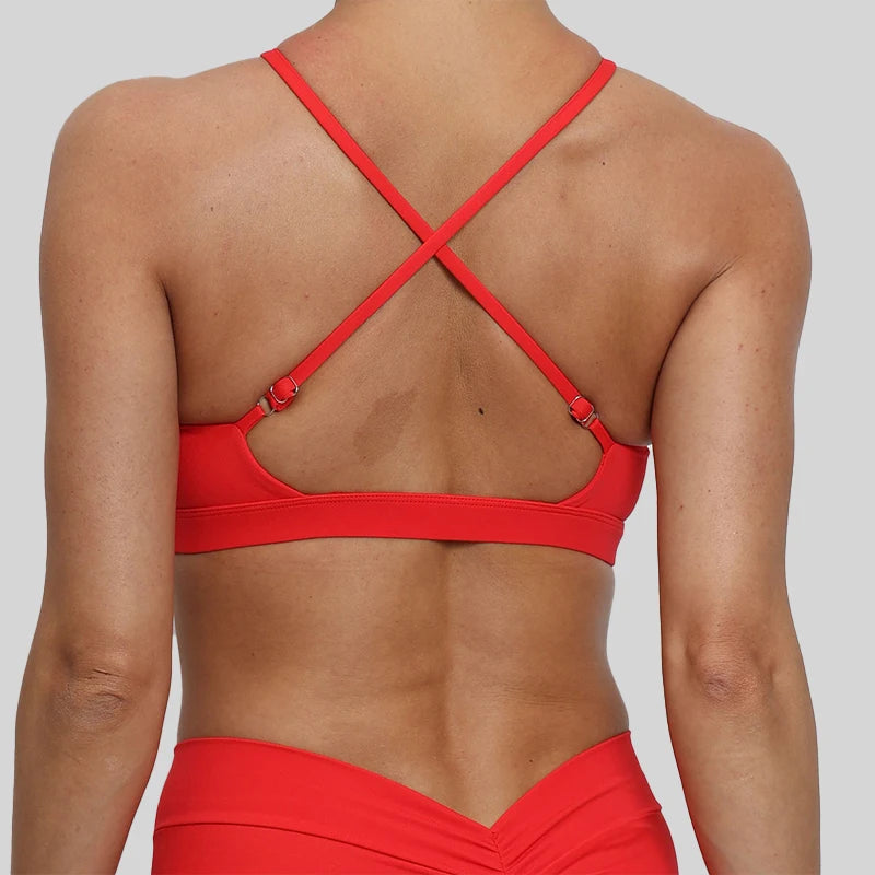 Sexy Sports Bra Workout Brasier Running Breathable Fitness Underwear Female Quick-Dry Yoga Clothes Gym Top Woman