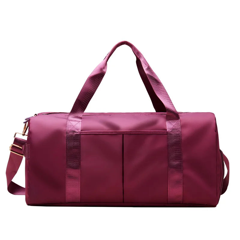 2025 Fitness Bag Large Capacity Dry Wet Separation Exercise Yoga Bag for Short Distance Travel Training