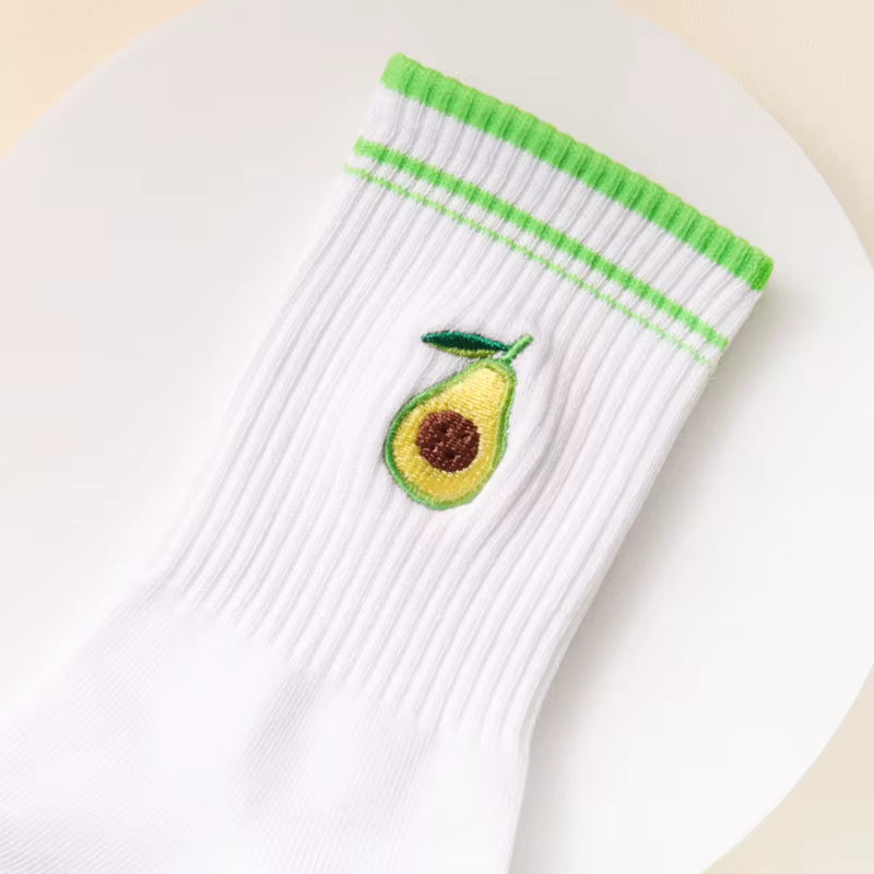 ToneTherapy Avocado Grip Socks
