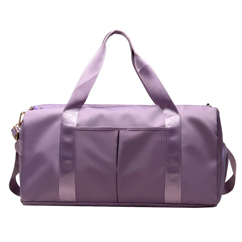 2025 Fitness Bag Large Capacity Dry Wet Separation Exercise Yoga Bag for Short Distance Travel Training