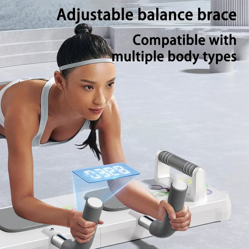 Flat Support Trainer Push up Stand for Chest and Abdominal Muscles, Multifunctional Household Fitness Equipment Auxiliary Board