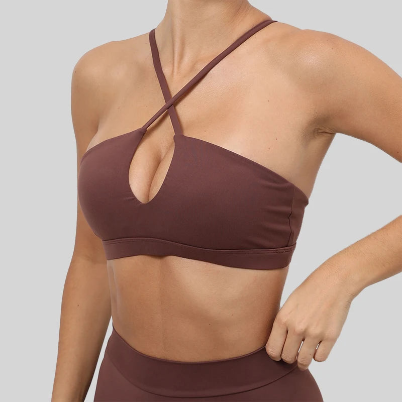 Sexy Sports Bra Workout Brasier Running Breathable Fitness Underwear Female Quick-Dry Yoga Clothes Gym Top Woman