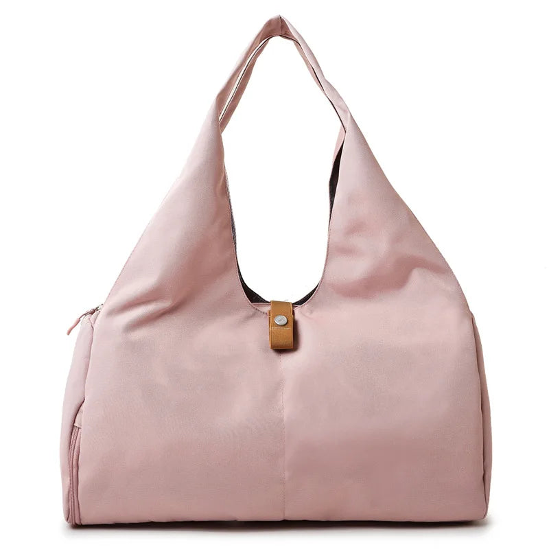 Lightweight Sports Training Bag Women Yoga Mat Shoulder Bag Fitness Dance Gym Travel Storage Bags Female Tote Handbag X601A