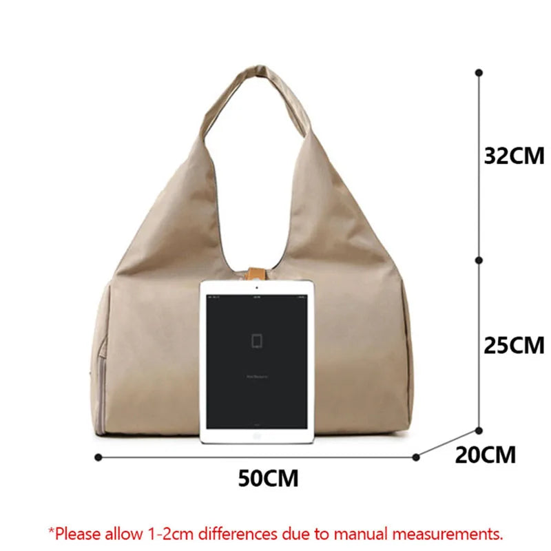 Lightweight Sports Training Bag Women Yoga Mat Shoulder Bag Fitness Dance Gym Travel Storage Bags Female Tote Handbag X601A