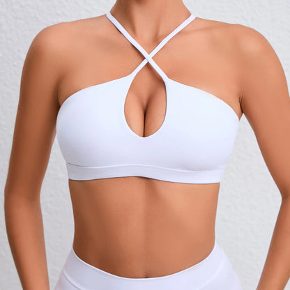 Sexy Sports Bra Workout Brasier Running Breathable Fitness Underwear Female Quick-Dry Yoga Clothes Gym Top Woman