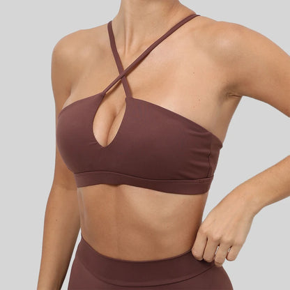 Sexy Sports Bra Workout Brasier Running Breathable Fitness Underwear Female Quick-Dry Yoga Clothes Gym Top Woman